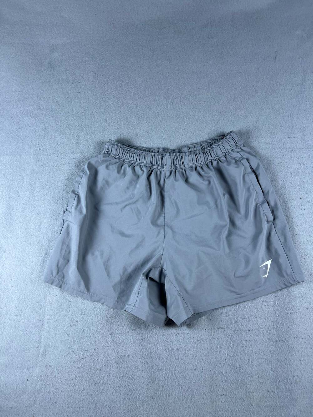 Gymshark Training Shorts Mens S Gray Drawstring Athletic Performance Workout Gym